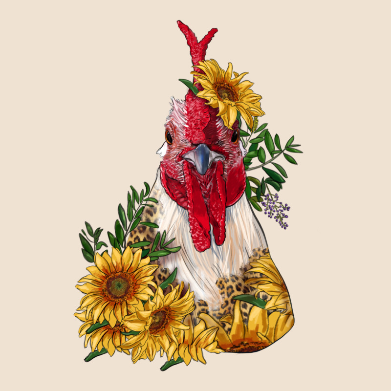 Sunflower Rooster With Leopard Urban Heavy Tee by RanaPortraitStore | Teevron