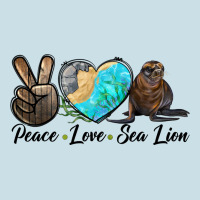Peace Love Sea Lion Ladies Tee | Teevron