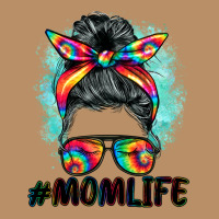 Tie Dye Momlife Messy Bun Vintage Hoodie | Teevron