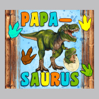 Papa Saurus Long Sleeve Tee | Teevron