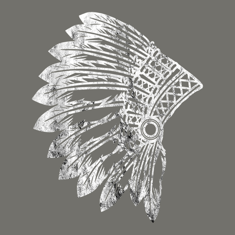 Native American Feather Headdress Indian Chief Tribes Prid T Shirt Premium Hoodie by linhVisuals | Teevron