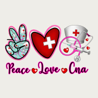 Peace Love Cna Zipper Hoodie | Teevron