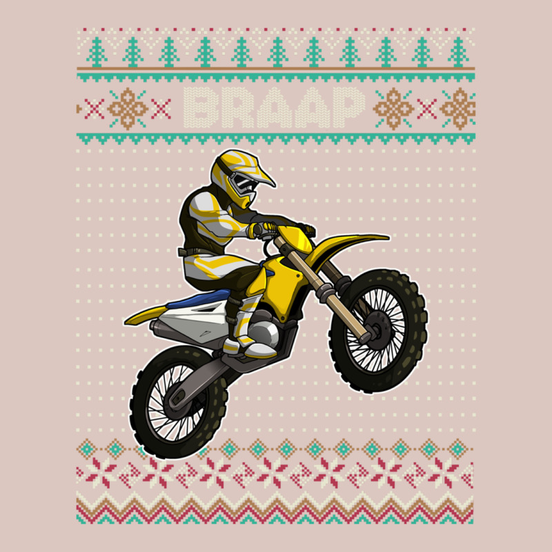 Christmas Motorcycle Motocross Braap Dirt Bike Xmas Premium Hoodie by linhVisuals | Teevron