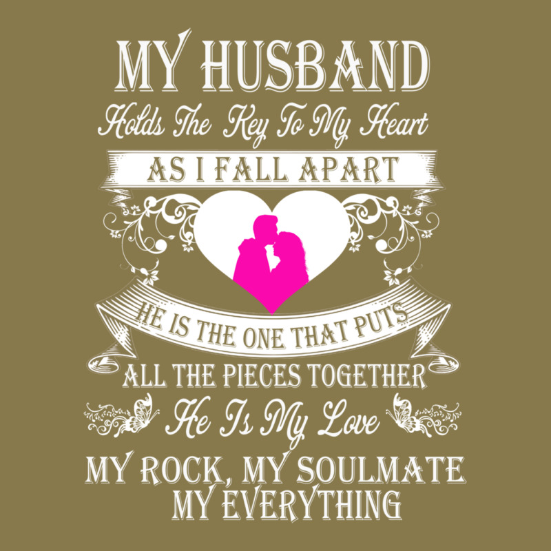 My Husband Holds The Key To My Heart Premium Hoodie by linhVisuals | Teevron