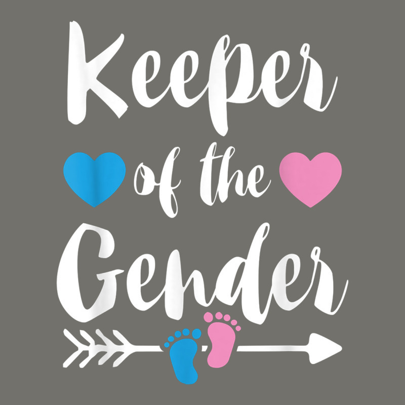 Keeper Of The Gender Reveal Tee Shirt Girl Or Boy Blue Pink Premium Hoodie by linhVisuals | Teevron