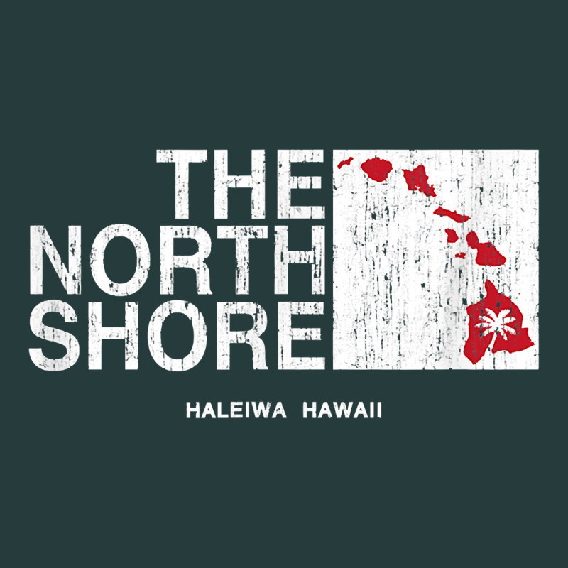 Hawaii Islands North Shore Haleiwa Vintage Style T Shirt Premium Hoodie by linhVisuals | Teevron