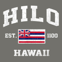 Hilo Hawaii Hi Vintage State Athletic Style T Shirt Premium Hoodie | Teevron