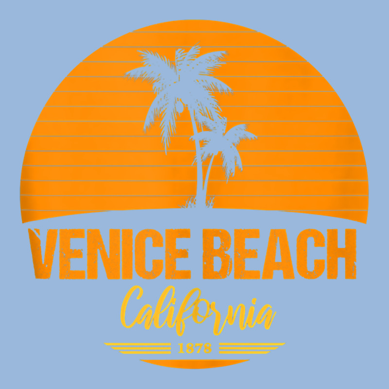 California Venice Beach Tank Top Premium Hoodie by linhVisuals | Teevron