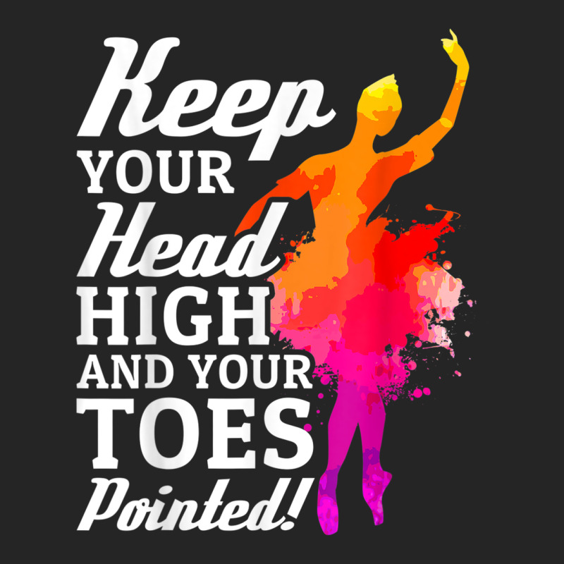 Ballet Dancer Keep Head High Toes Pointed Ballerina Teacher Premium Hoodie by linhVisuals | Teevron