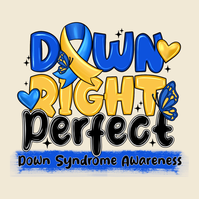 Down Right Perfect Down Syndrome Awareness Premium Tee by CowhideDigitalArt | Teevron