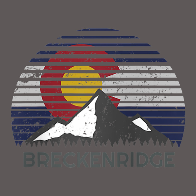 Breckenridge Colorado X Co Flag Mountain Peak Raglan Baseball Tee Premium Hoodie by linhVisuals | Teevron