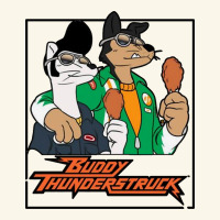 Buddy Thunderstruck Friend Premium Hoodie | Teevron