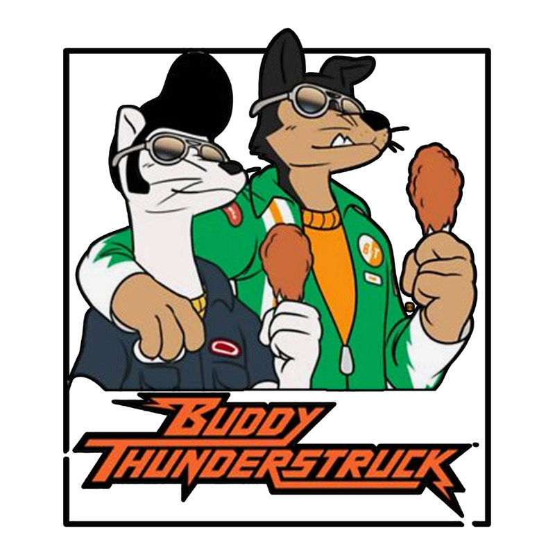 Buddy Thunderstruck Friend Premium Hoodie by linhVisuals | Teevron