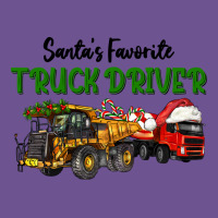 Santa's Favorite Truck Driver Vintage Tee | Teevron