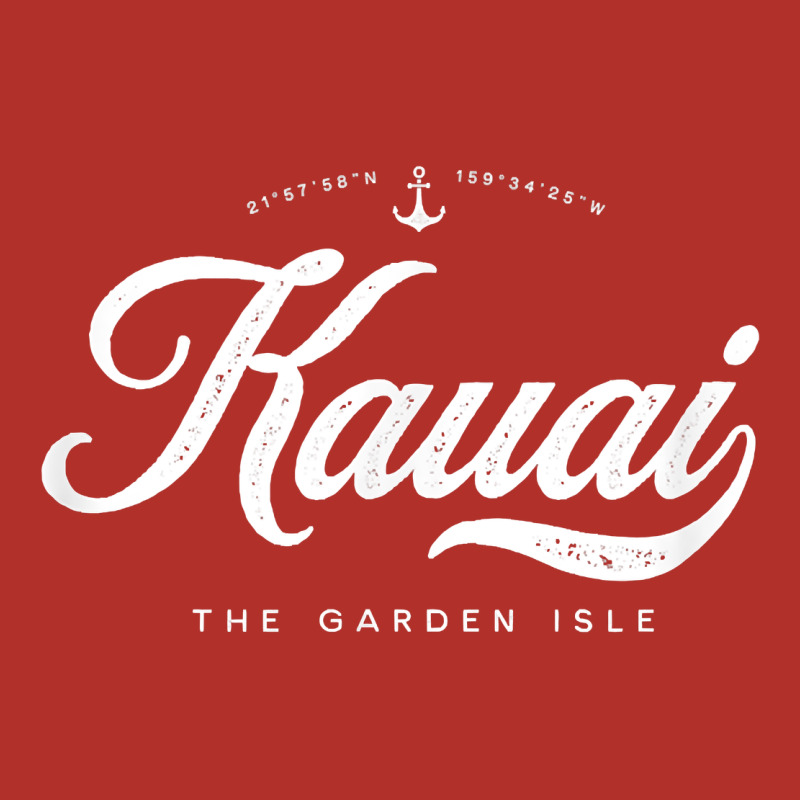 Kauai Hawaii Vintage Retro T Shirt Premium Hoodie by linhVisuals | Teevron