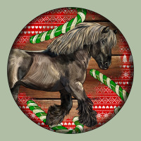 Belgian Horse Christmas Urban Heavy Tee | Teevron