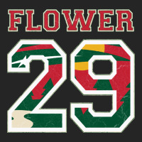 Flower 29 Wild Goalie Fleury Minnesota Pro Ice Hockey Design Premium Hoodie | Teevron