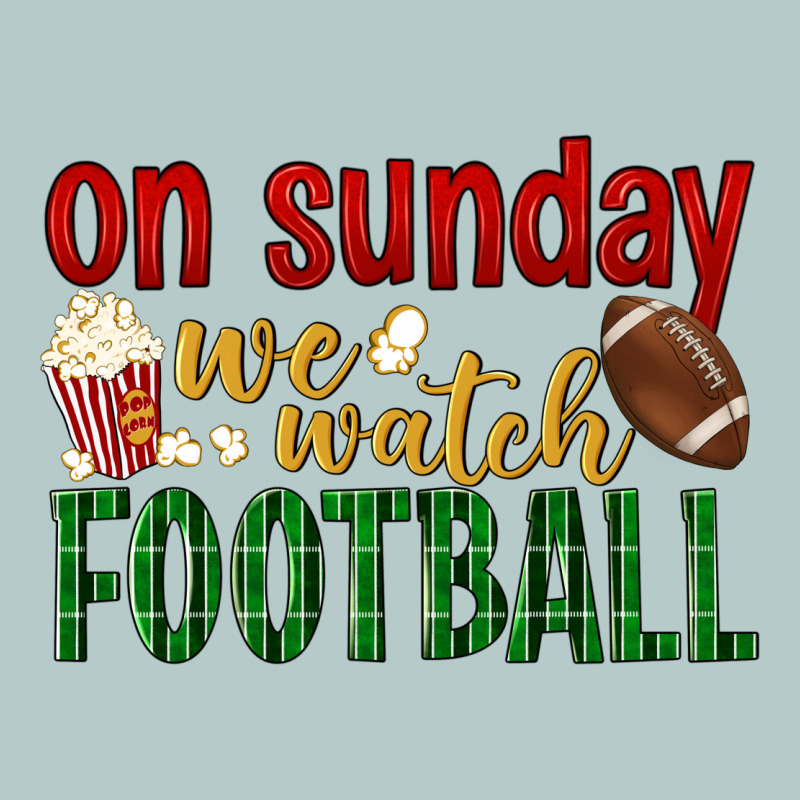 On Sunday We Watch Football Heavy Core Tee by BundleAndBundleShop | Teevron