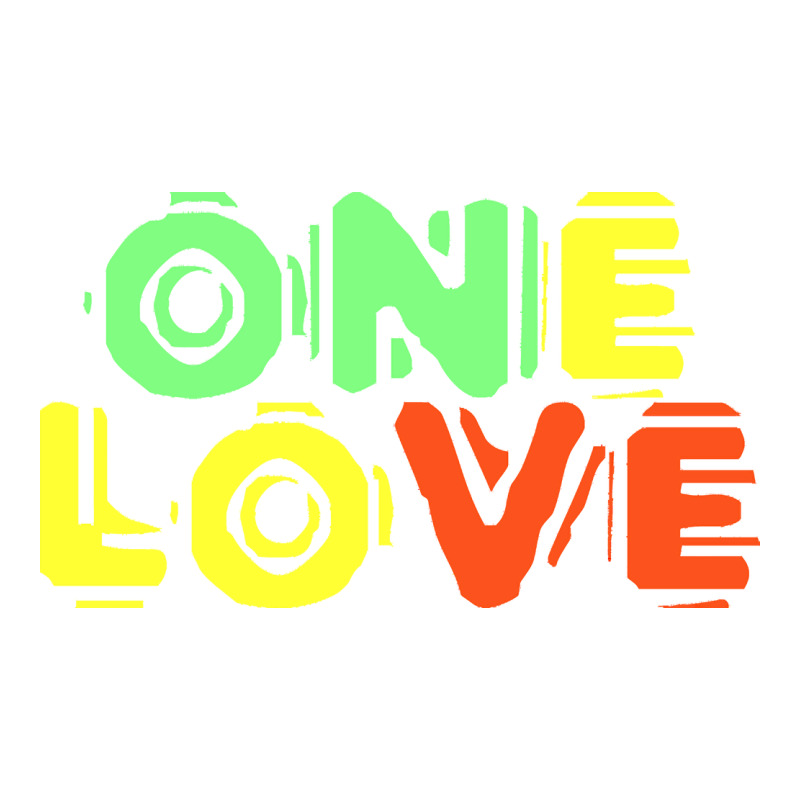 Reggae Colors T  Shirtone Love Reggae Lovers Pattern T  Shirt Premium Hoodie by linhVisuals | Teevron