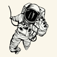 Astronaut In The Space Premium Hoodie | Teevron
