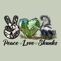 Peace Love Skunks Ladies Tee | Teevron