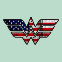 Wonder Woman American Flag Premium Hoodie | Teevron