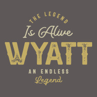 The Legend Wyatt Funny Personalized Name Premium Hoodie | Teevron