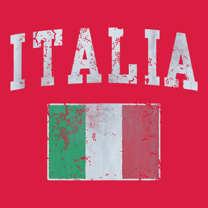 Vintage Italia Italian Flag Italy Italiano Premium Hoodie by linhVisuals | Teevron