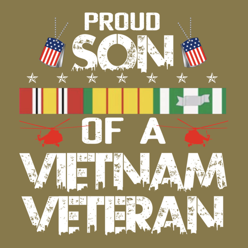 Proud Son Of A Vietnam Veteran Father's Day Premium Hoodie by linhVisuals | Teevron