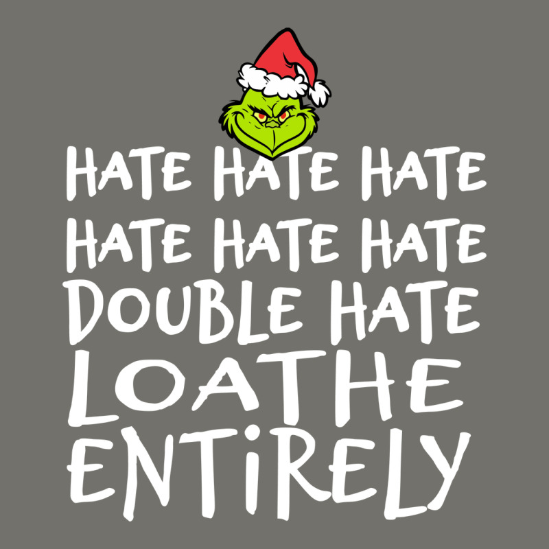 Loathe Entirely Grinch For Light Hate Hate Hate Happy Christmas Premium Hoodie by linhVisuals | Teevron