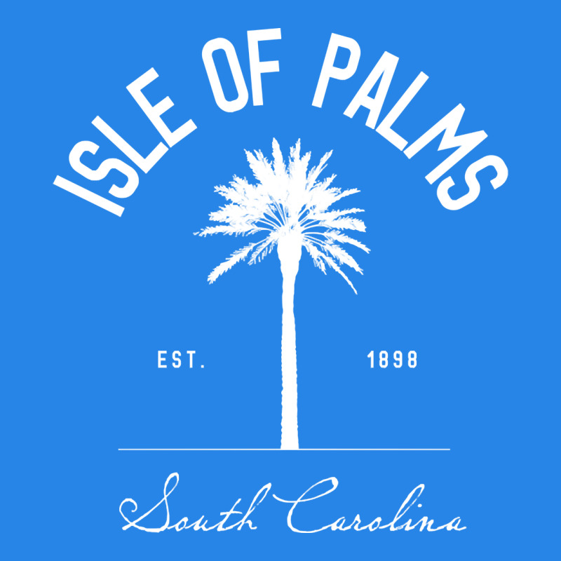 Isle Of Palms Sc Palm Tree Isle Of Palms Beach Gift Pullover Hoodie Premium Hoodie by linhVisuals | Teevron