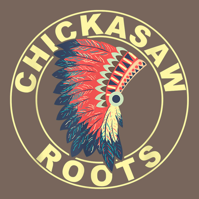 Chickasaw Roots Headdress Native American Chickasaw Nation Premium Hoodie by linhVisuals | Teevron