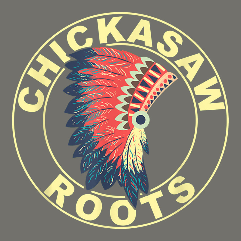 Chickasaw Roots Headdress Native American Chickasaw Nation Premium Hoodie by linhVisuals | Teevron