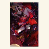 Hazbin, Hazbin Hotel Alastor, Jeby,angel Dust, Demon Premium Hoodie | Teevron