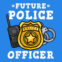 Kids Future Police Officer Policeman Premium Hoodie | Teevron
