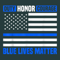 Blue Lives Matter For Police Officer Premium Hoodie | Teevron