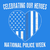 National Police Week Shirt Vintage Blue Line American Flag Premium Hoodie | Teevron