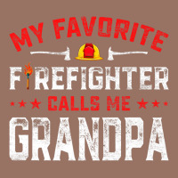 Mens Father's Day My Favorite Firefighter Calls Me Grandpa Premium Premium Hoodie | Teevron
