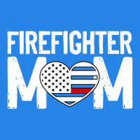 Female Firefighter Mom Thin Red Line Flag Firefighting Premium Premium Hoodie | Teevron