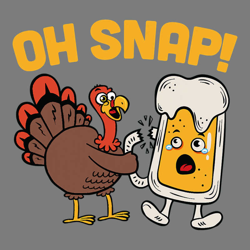 Oh Snap Thanksgiving Cute Turkey Day Premium Hoodie by linhVisuals | Teevron