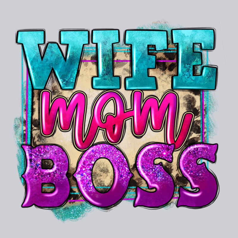 Wife Mom Boss Mother's Day Classic Tee by FaDigitalArtStudio | Teevron