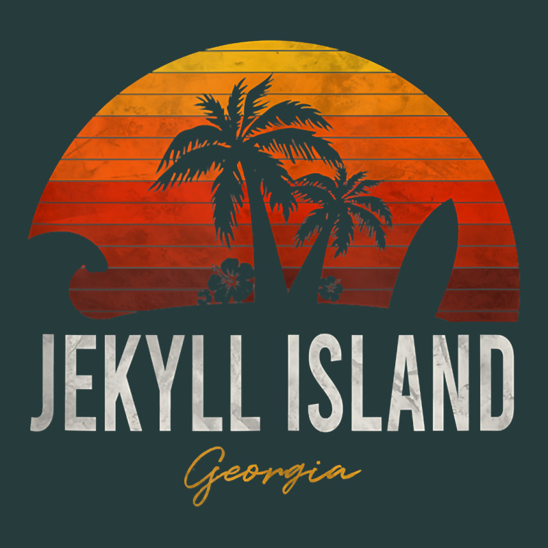 Jekyll Island Beach Georgia Ga Palms Vacation Surf Sundown Tank Top Premium Hoodie by linhVisuals | Teevron