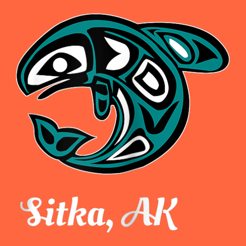 Sitka Alaska Native American Tribal Orca Killer Whale Raglan Baseball Premium Hoodie by linhVisuals | Teevron