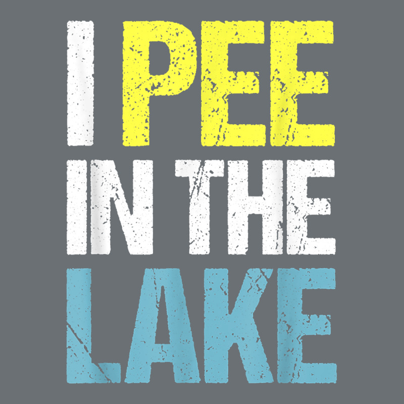 I Pee In The Lake Funny Summer Vacation T Shirt Premium Hoodie by linhVisuals | Teevron