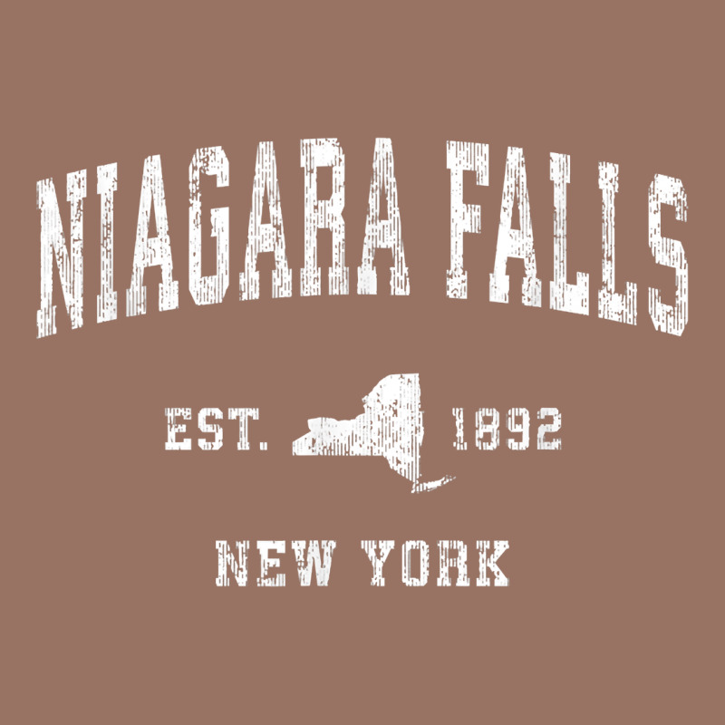 Niagara Falls New York Ny Vintage Athletic Sports Design T Shirt Premium Hoodie by linhVisuals | Teevron