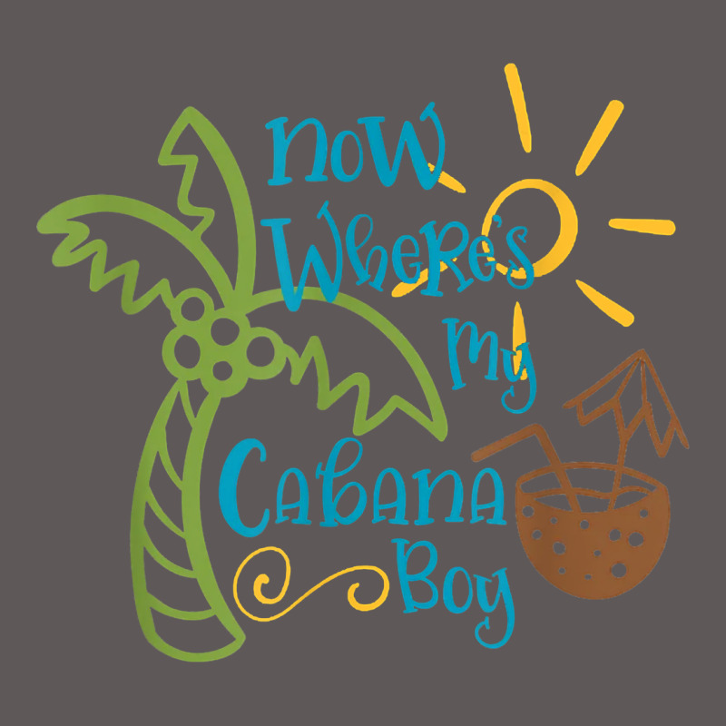 Now Where's My Cabana Boy, Beach Palm Tree Coconut T Shirt Premium Hoodie by linhVisuals | Teevron