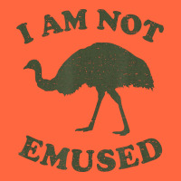 Funny Not Emu Sed Emu   Not Amused Ostrich Bird Premium Hoodie | Teevron