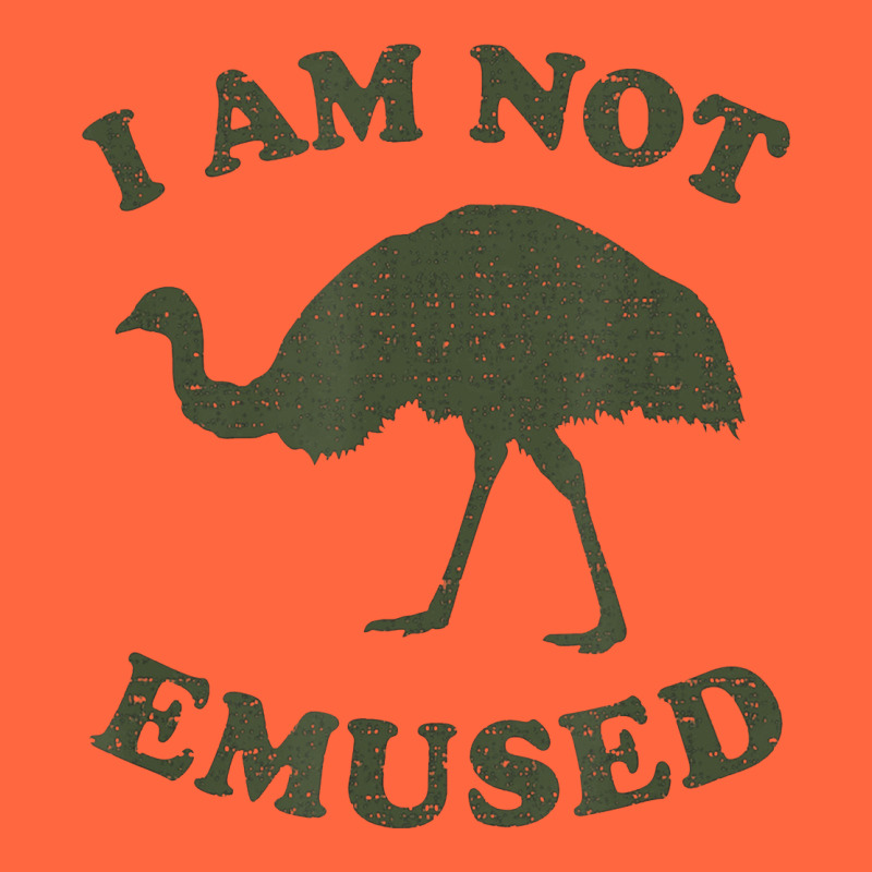 Funny Not Emu Sed Emu   Not Amused Ostrich Bird Premium Hoodie by linhVisuals | Teevron