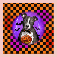 Halloween American Pitbull Terrier Urban Heavy Tee | Teevron
