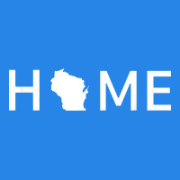 Home In Wisconsin Love U.s Premium Hoodie | Teevron